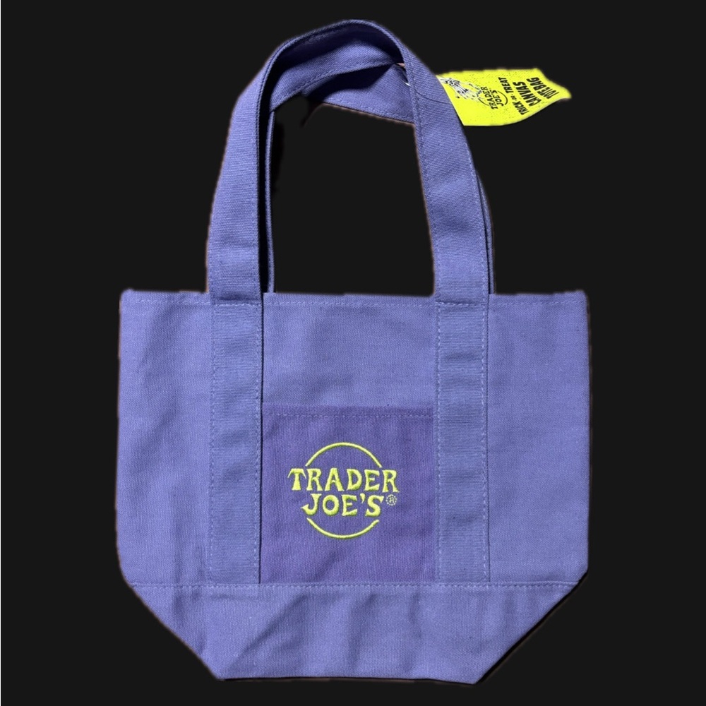 Trader Joe’s Mini Tote Purple
